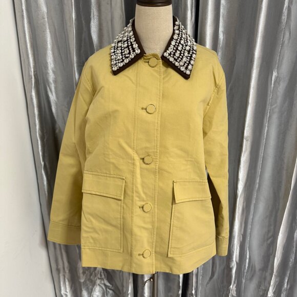 Veronica Beard Arlen Embellished Dickey Jacke - Picture 2 of 11